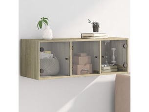 Armoire     <strong></strong> <strong></strong> coloris beige largeur 102 cm