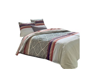 Parure de lit 220x240 cm coton raysme