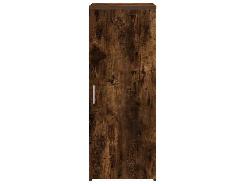  Armoire de rangement, rangement bureau chêne fumé 40x45x103,5cm bois d'ingénierie  - Conforama E