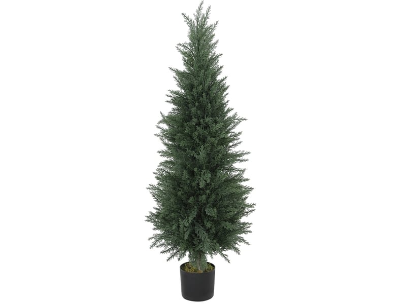  Cyprès artificiel 40x40x120 cm résistant aux uv vert  - Conforama A