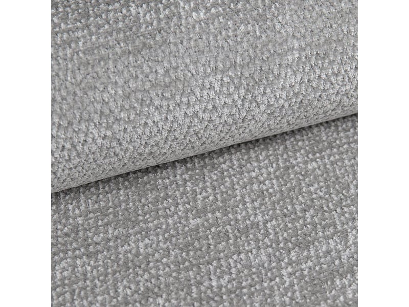  Canapé d'angle tisi, tissu chenille gris clair  - Conforama D