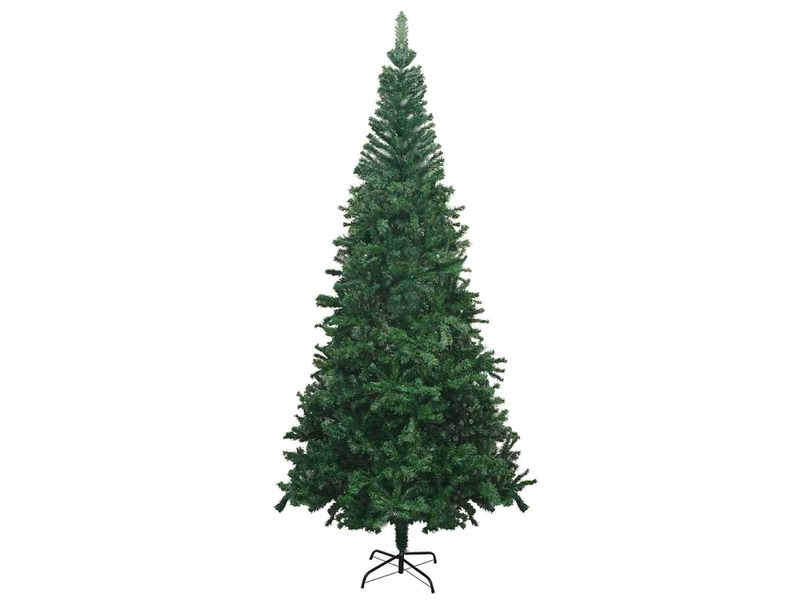 Sapin de noël, arbre de noël artificiel pré-éclairé et boules l 240 cm vert cf61663 - Conforama C