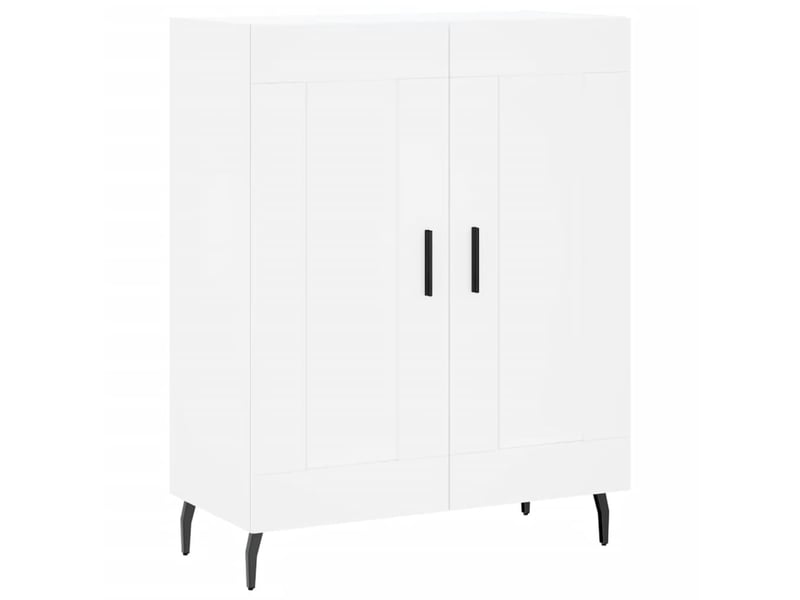  Buffet - bahut - meuble de rangement blanc 69,5x34x90 cm bois d'ingénierie  - Conforama A