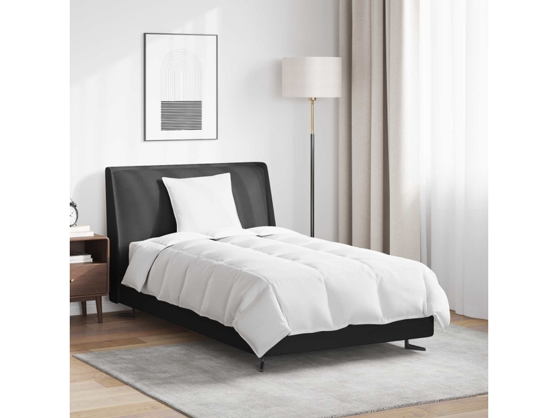  Duvet d'hiver avec oreiller 2 pcs - couette blanc plume de canard  - Conforama B