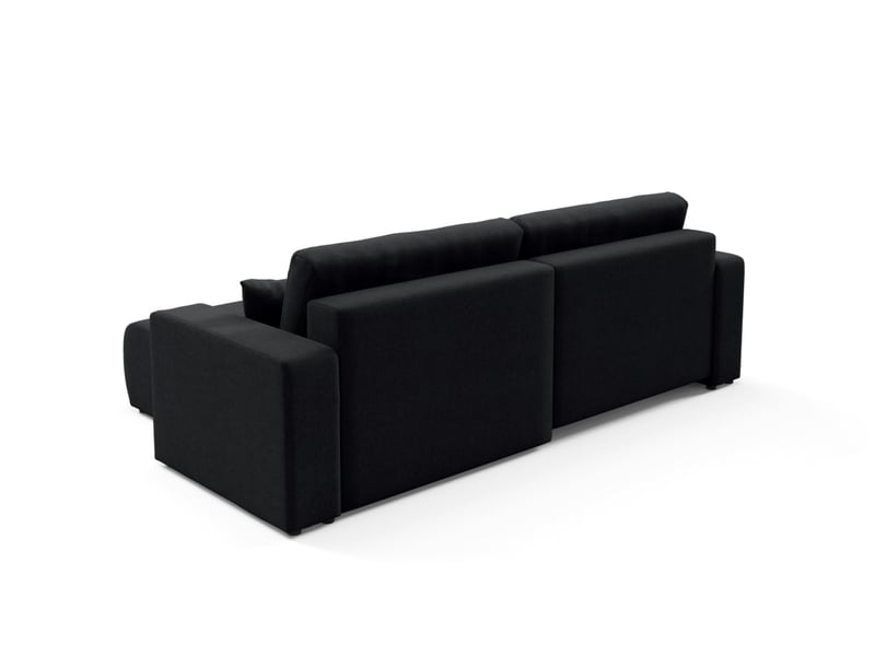Canapé convertible molinio noir - Conforama D