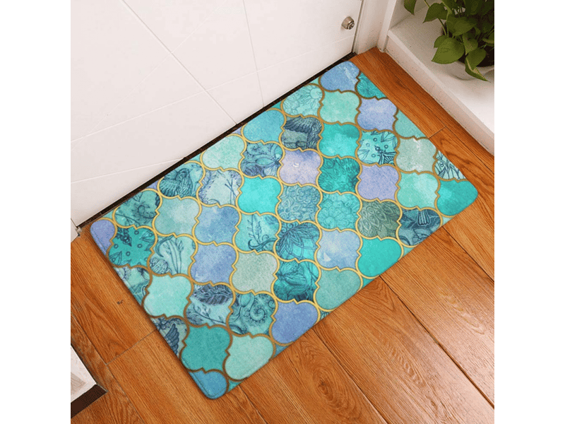  Tapis de porte d'intérieur, tapis d'entrée antidérapant et lavable, tapis d'entrée en caoutchouc - comfortxl  - Conforama D