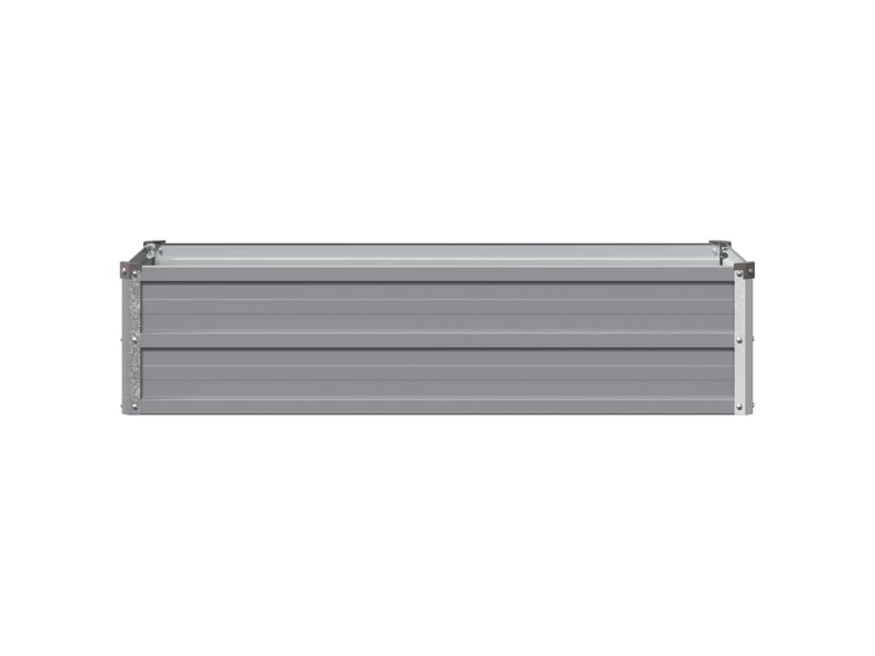  Jardinière - jardin surélevé gris 100 x 40 x 24 cm acier laminé à froid  - Conforama C