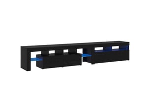 Meuble tv coloris noir 1 cm <strong></strong>  <strong></strong>