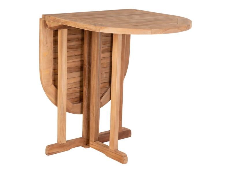 Table d'extérieur huelva en teck naturel 120x60x75 cm  - Conforama B