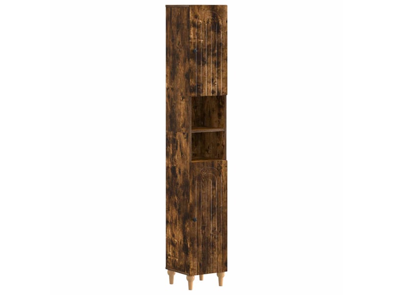  Colonne de salle de bain avec étagère ouverte alkmaar shl7837  - Conforama A