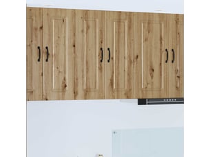 Meuble mural de cuisine | armoire de cuisine 2 pcs chêne artisanal shl859