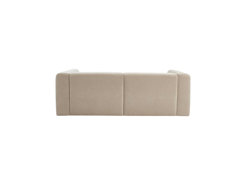  Canapé 3 places tissu beige - kosmo  - Conforama C