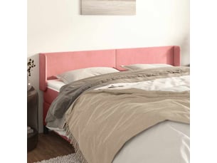 Tete de lit A poser largeur 203 cm rose
