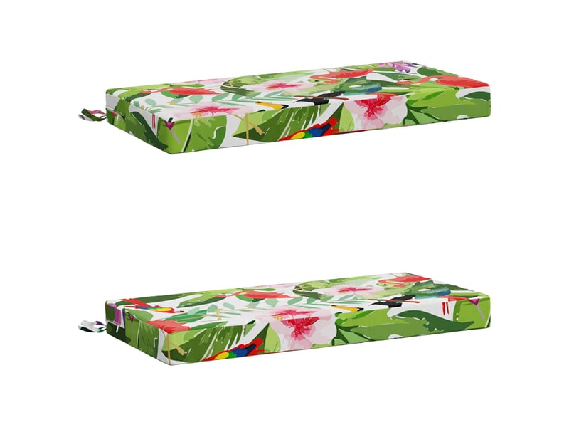  Lot de 2 coussins de banc, coussins d'assise soest 100 % polyester cf56914  - Conforama A