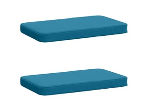 Lot de 2 coussins de banc, coussins d'assise vught 100 % polyester cf58384