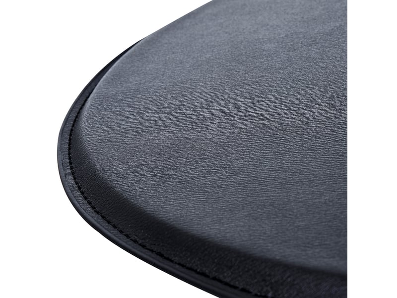  Table bistrot réglable en hauteur avec plateau pivotant à 360°, base chromée, pour cuisine et bar, ø63 × 67-93 cm  - Conforama E