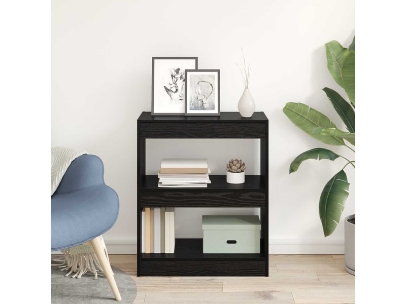  Bibliothèque 2 niveaux, armoire à livres 60 x 30 x 72 cm bois d'ingénierie shl2943  - Conforama D