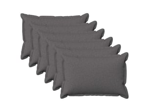 Lot de 6 housses de coussin houten gris clair 30 x 50 cm cf49974