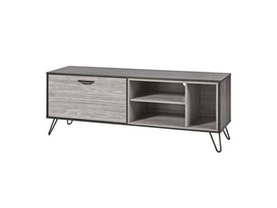 Meuble tv coloris gris 150 cm <strong>ALTOBUY</strong>  <strong>BROOKLYN</strong>