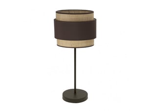 Lampe à poser fabrilamp kandy naturelmarron 1 x e27 67 x 30 x 30 cm