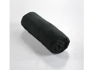 Drap housse 160 x 200 cm gaze de coton gaïa sapin bonnet 30 cm
