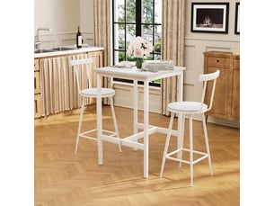 Ensemble table carré(e)  2 chaise(s)  <strong></strong> <strong></strong> 