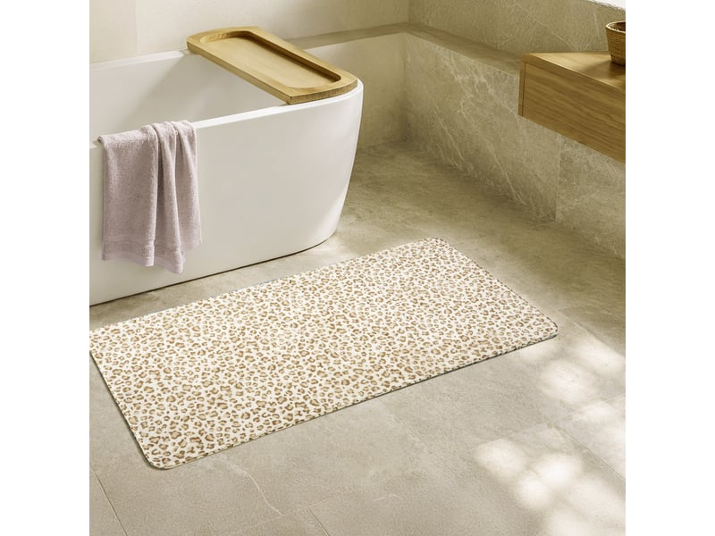  Tapis de bain léopard antidérapant  - Conforama B