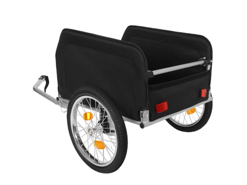  Remorque vélo cargo vertnoir 40 kg, roues 16 pouces, housse étanche amovible  - Conforama B