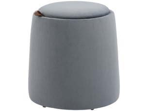 Pouf / repose pied BLOSSOM 838-270V00GY gris