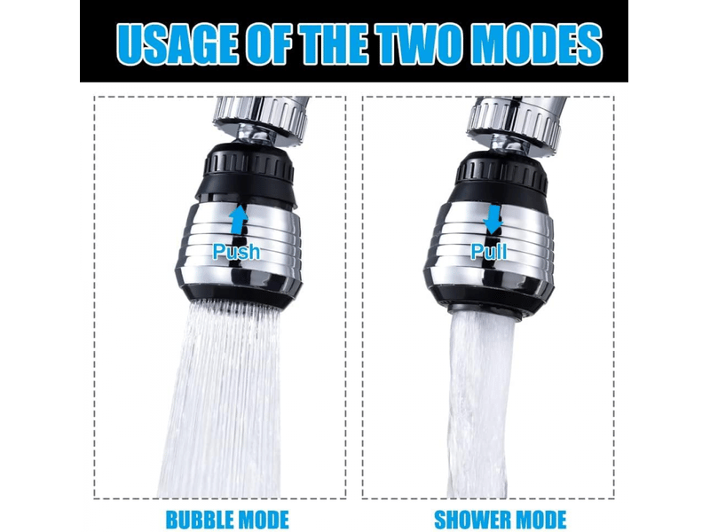  2 pièces aérateur de robinet,m22 economiseur d'eau pour robinet,brise jet robinet cuisine,embout robinet cuisine,mousseur robinet economie eau  - Conforama C