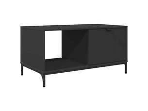 Table basse rectangulaire coloris noir  