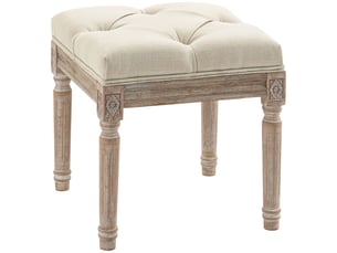 Pouf / repose pied   beige