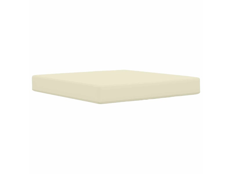  Coussin de canapé d'extérieur, coussin de chaise polyester crème 68,5 x 68,5 cm cf54077  - Conforama D