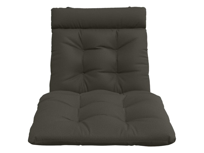  Coussin de transat, coussin pour bain de soleil vianen 100 % polyester anthracite cf56250  - Conforama D