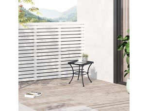 Table basse carré(e) coloris noir <strong>OKMYHOME</strong> <strong></strong> - 45 cmx45 cm