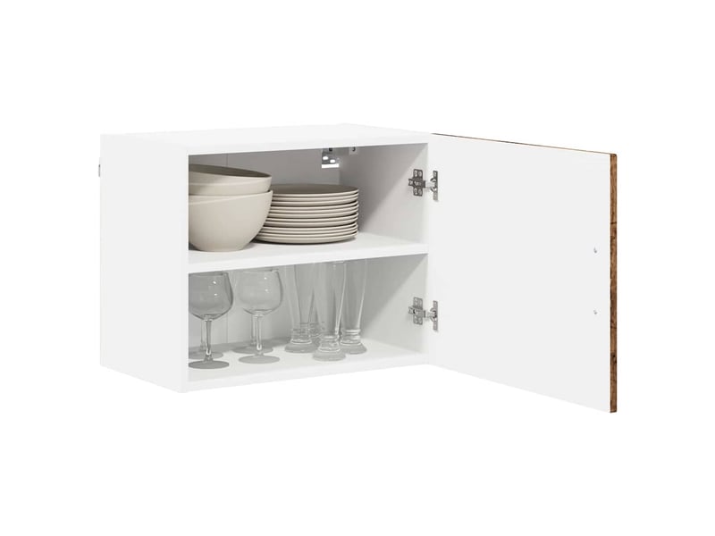 Meuble mural de cuisine, armoire de cuisine bois ancien 50x31x40cm shl134  - Conforama C
