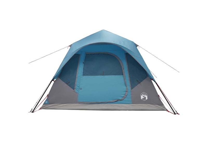  Tente instantanée, tente de camping bleu 305x275x190 cm polyester et acier  - Conforama E