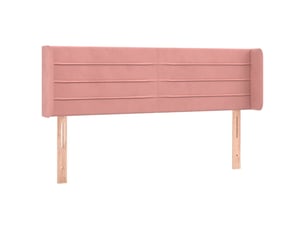 Tete de lit A poser largeur 147 cm rose