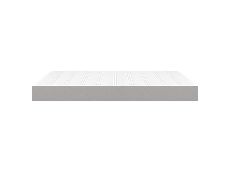  Matelas de lit à ressorts ensachés fermeté moyenne gris clair 140x200x20 cm shl12018  - Conforama D