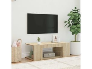 Meuble tv coloris marron 90 cm <strong></strong>  <strong></strong>