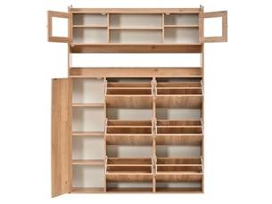 Meuble à chaussures 28 paire(s)  <strong></strong>  <strong></strong> coloris naturel