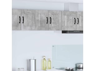 Armoire de cuisine gris béton 30x31x40cm bois d'ingénierie shl3974