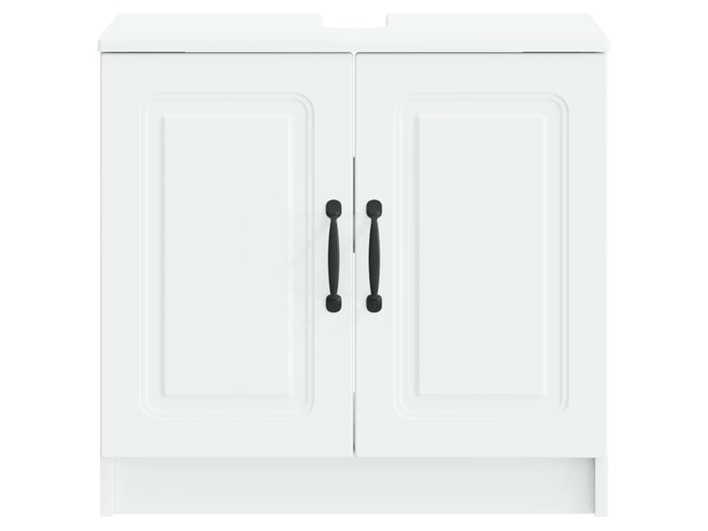  Meuble sous lavabo de salle de bain utrecht blanc cf64922  - Conforama D