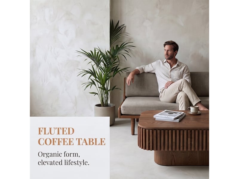  Table basse, 98x60x35 cm, rangement intégré, en bois massif, bicolore cao-W3503P533833-conf-NEW - Conforama W