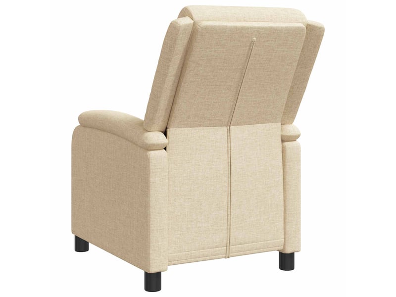  Vidaxl fauteuil inclinable crème tissu  - Conforama E