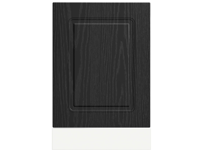  Panneau de lave-vaisselle kalmar chêne noir 45x1,5x57cm  - Conforama D