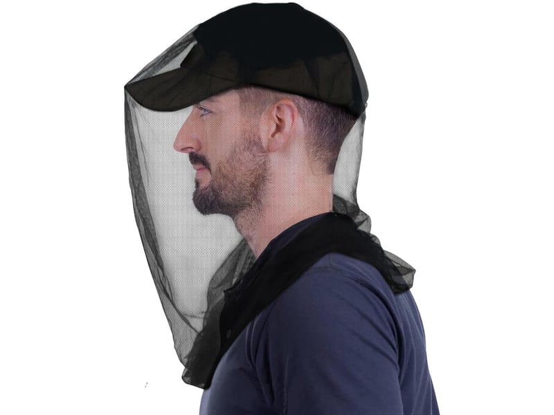  Lot de 2 moustiquaires pour camping, randonnée et safari – protection anti-insectes  - Conforama A