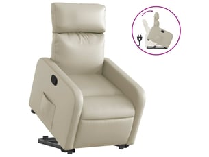 Fauteuil fixe Tissu beige