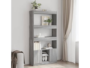 Buffet <strong></strong> <strong></strong> - 92 cm coloris gris