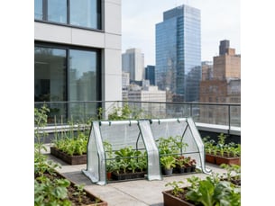Mini-serre de jardin robuste pour plantes, serre extérieure compacte